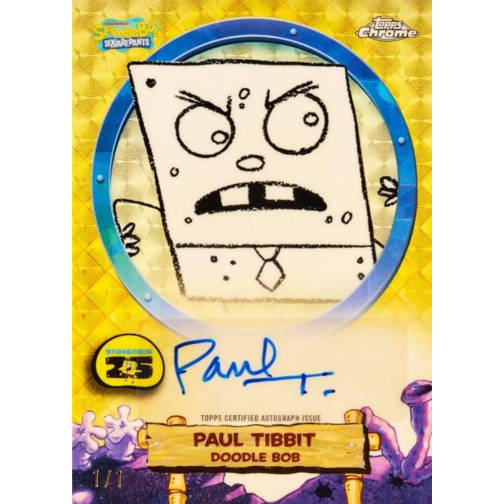 Topps 2025 Chrome SpongeBob - Hobby Box