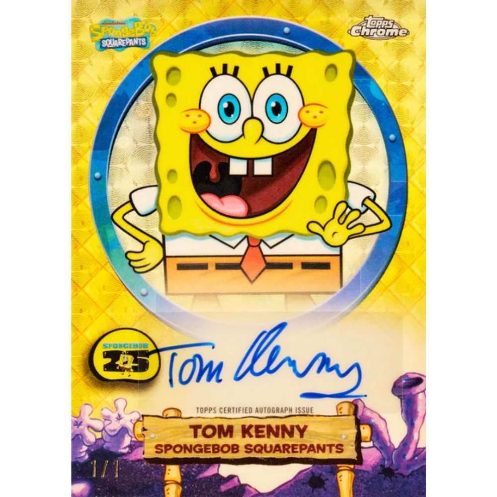 Topps 2025 Chrome SpongeBob - Hobby Box
