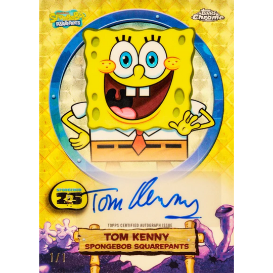 Topps 2025 Chrome SpongeBob - Hobby Box