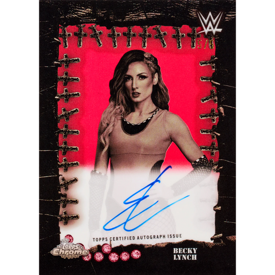 Topps Chrome WWE x Travis Scott Cactus Jack Hobby - Einzelbooster