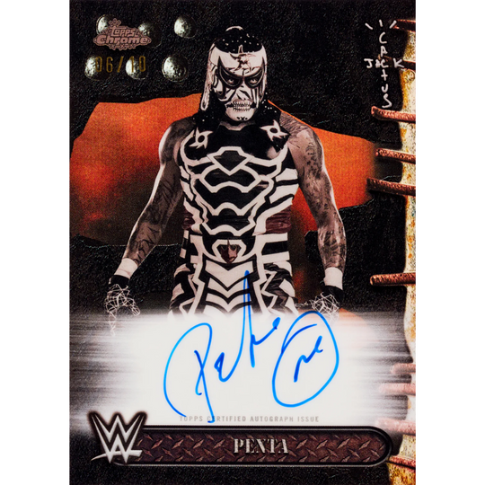 Topps Chrome WWE x Travis Scott Cactus Jack Hobby - Einzelbooster