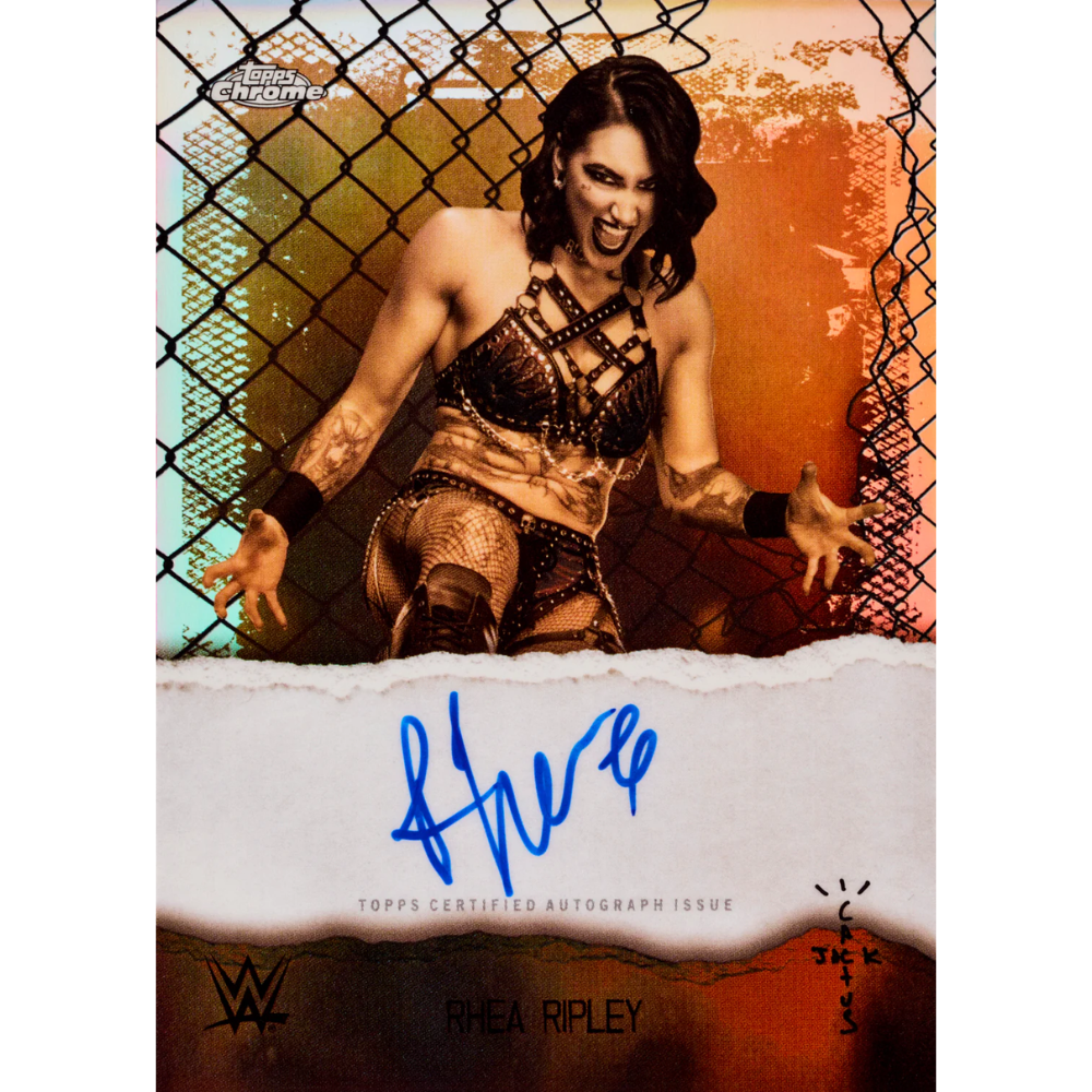 Topps Chrome WWE x Travis Scott Cactus Jack - Hobby Box