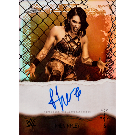 Topps Chrome WWE x Travis Scott Cactus Jack Hobby - Einzelbooster