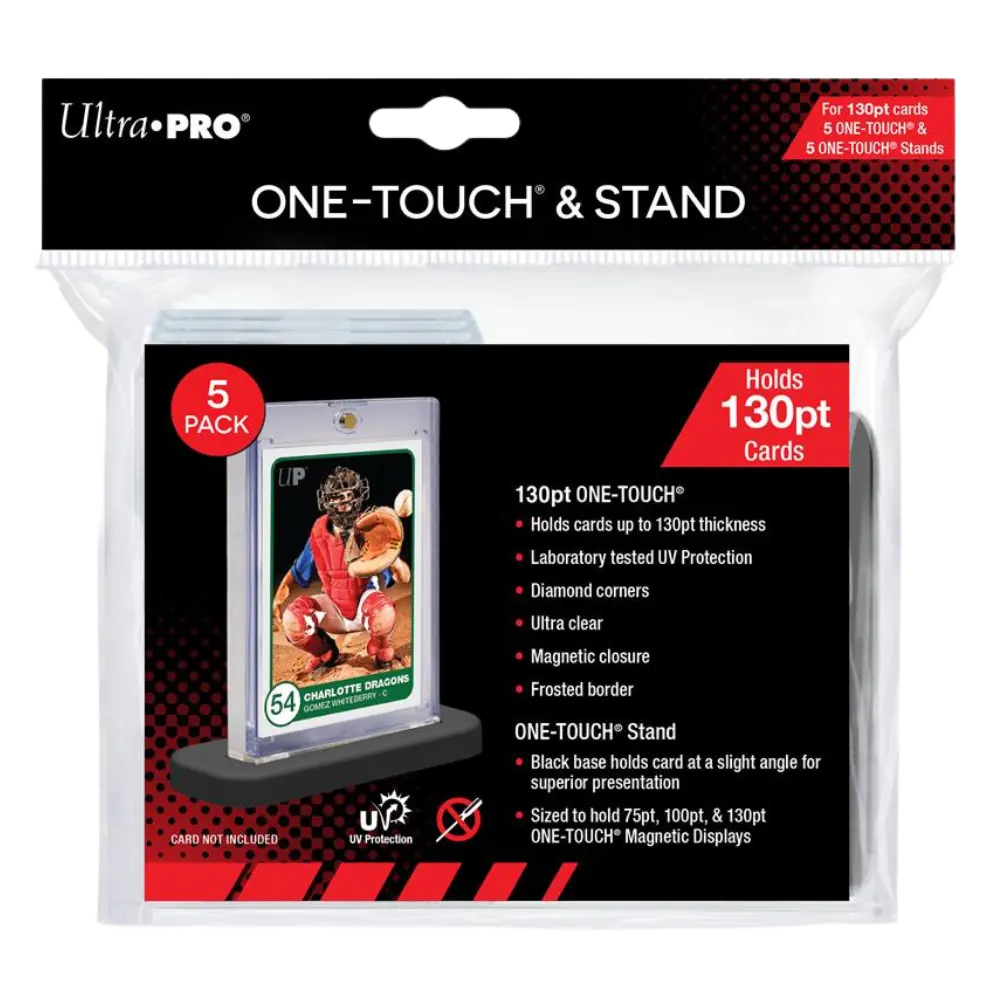Ultra Pro 130PT UV ONE-TOUCH & STANDS 5-Pack
