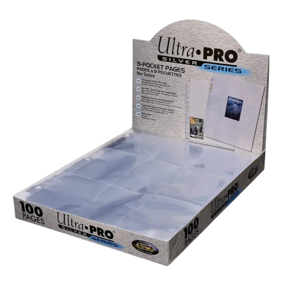 Ultra Pro - 9-Pocket Silver Series Pages
