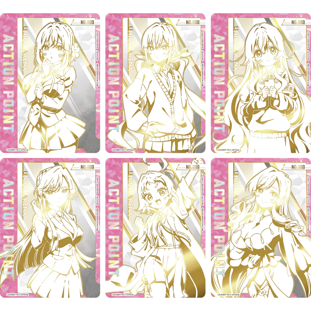 Union Arena -  100 Girlfriends - Display [JP]