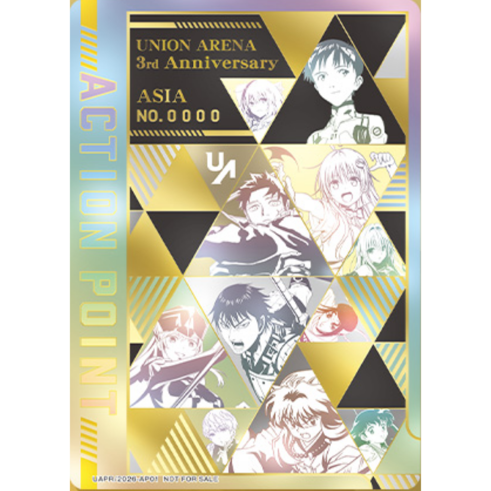 Union Arena - 3rd Anniversary Action Point - Sealed  - [JP]