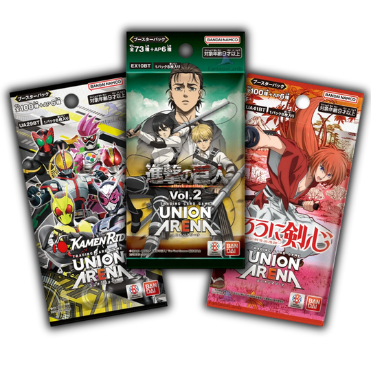 Union Arena - Booster Bundle - Attack on Titan Vol.2, Rurouni Kenshinri & Kamen Rider [JP]