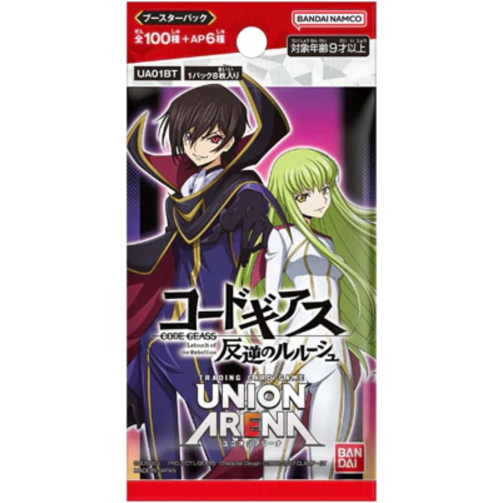 Bandai Union Arena - Code Geass: Lelouch of the Rebellion Vol. 1 - Booster - [JP]