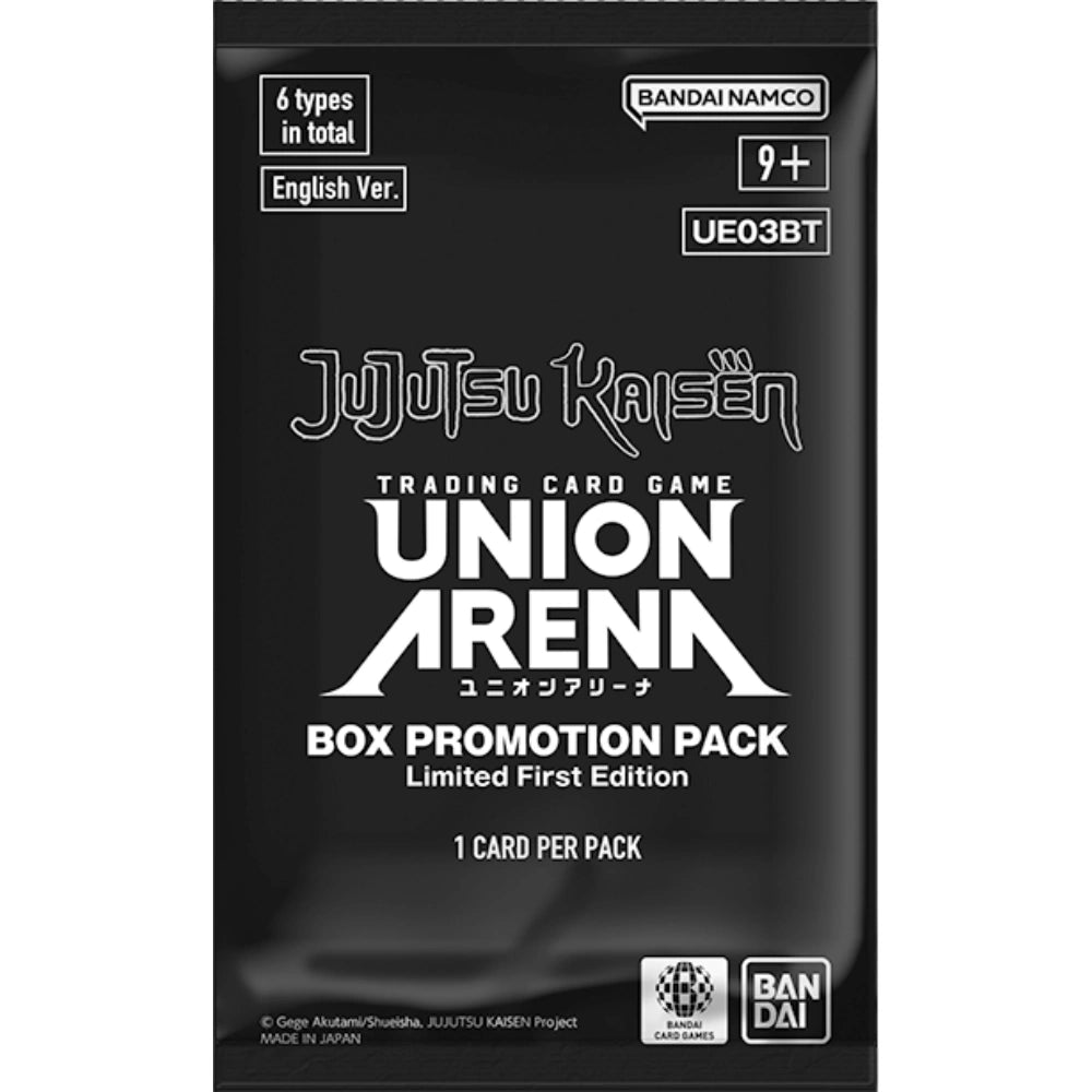 Union Arena Jujutsu Kaisen Box Promotion Pack Englisch