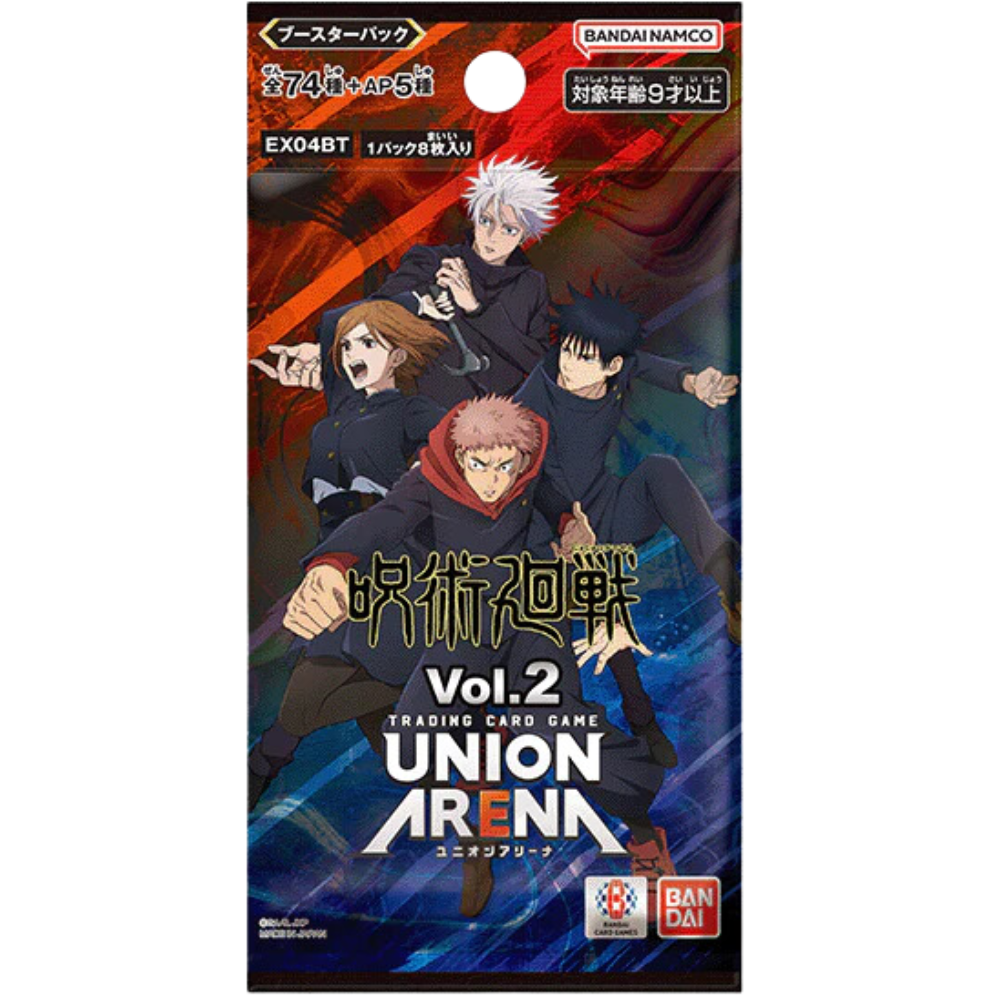 Bandai Union Arena - Jujutsu Kaisen Vol.2 - [JP] - LIVE BOXBREAK