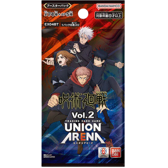 Bandai Union Arena - Jujutsu Kaisen Vol. 2 - [JP] - LIVE BOXBREAK