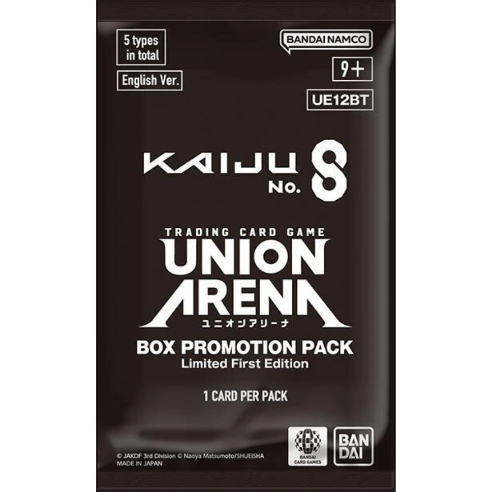 Union Arena Kaiju Nummer 8 Box Promotion Pack Englisch