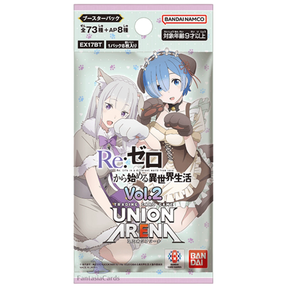 Union Arena - Re Zero Vol.2 - Display [JP] (Vorbestellung - Release: 30.10.26)