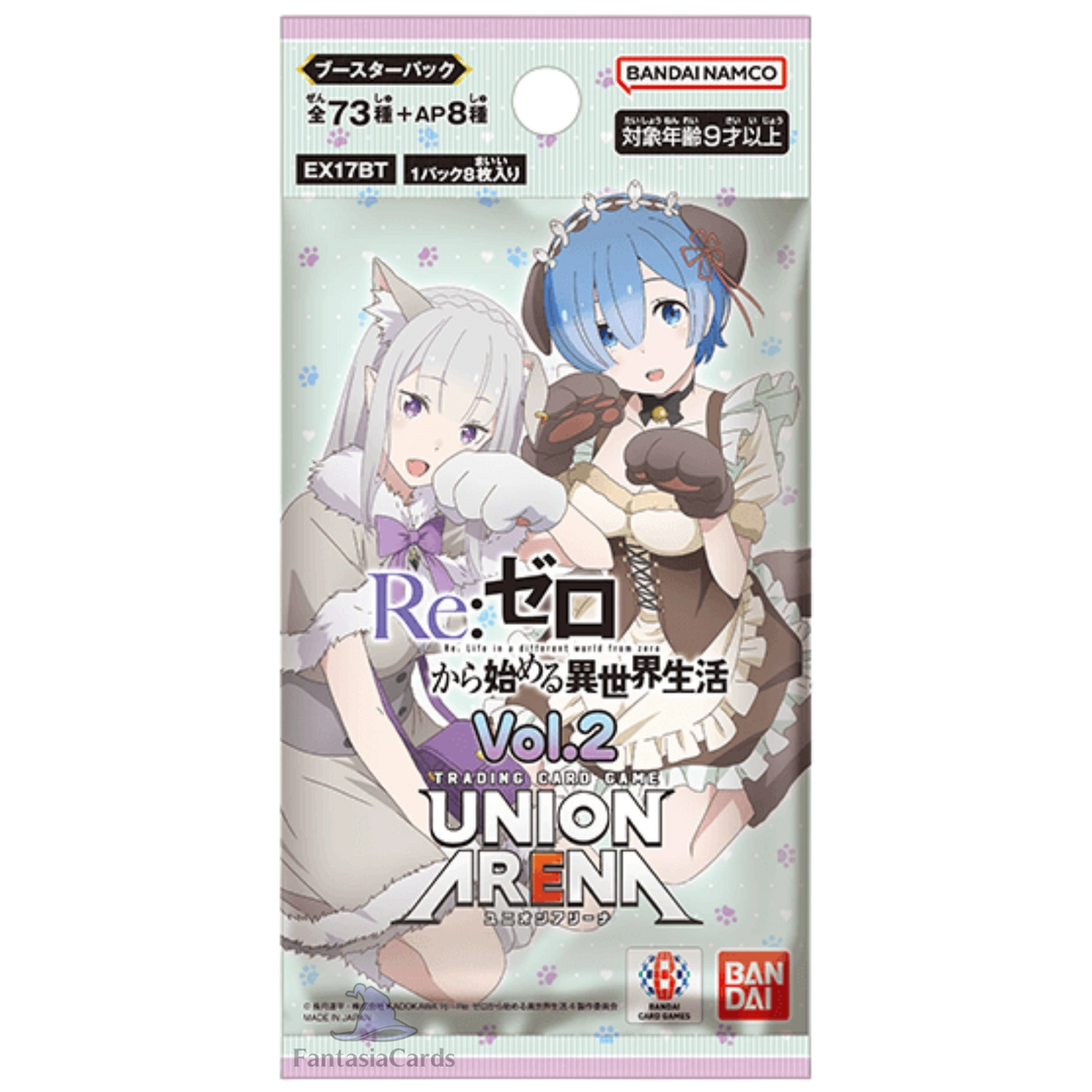 Union Arena - Re Zero Vol.2 - Display [JP] (Vorbestellung - Release: 30.10.26)