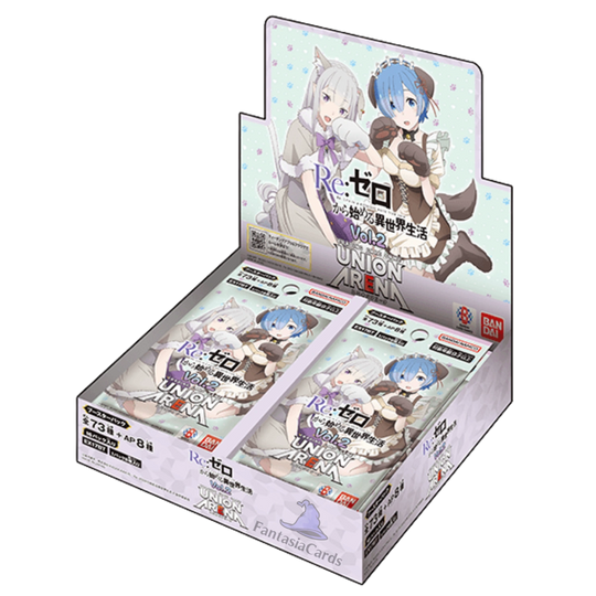 Union Arena - Re Zero Vol.2 - Display [JP] (Vorbestellung - Release: 30.10.26)