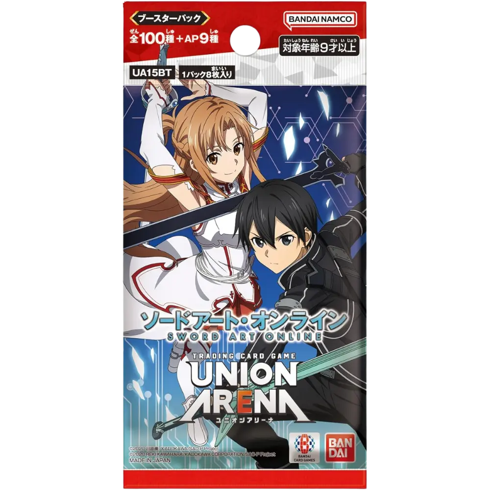 Bandai Union Arena - Sword Art Online - Affichage - [JP] - LIVE BOXBREAK