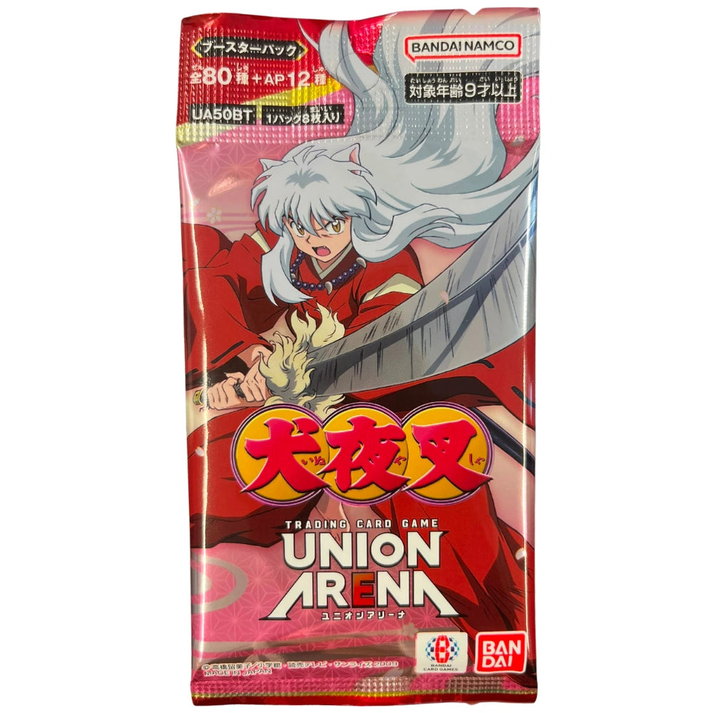 union arena inuyasha booster japan