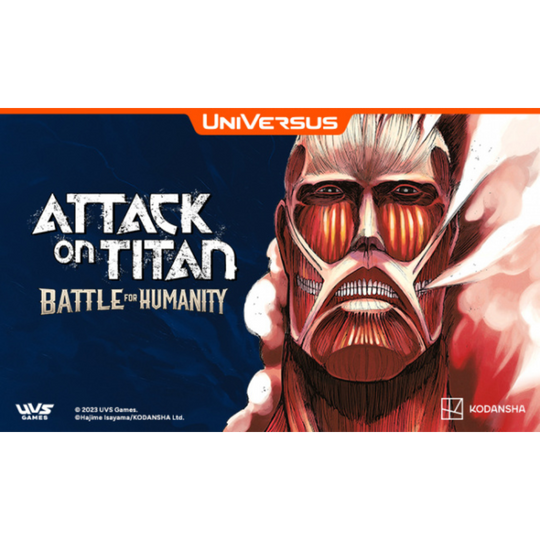 Universus CCG - Attack on Titan - BATTLE FOR HUMANITY - Display - [ENG] (Vorbestellung - Release: 16.08.2024)