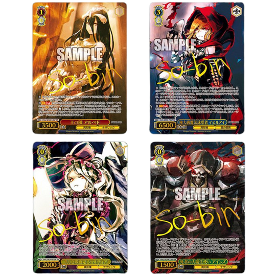 Weiß Schwarz - Original Work: Overlord Premium Booster Display [JP]