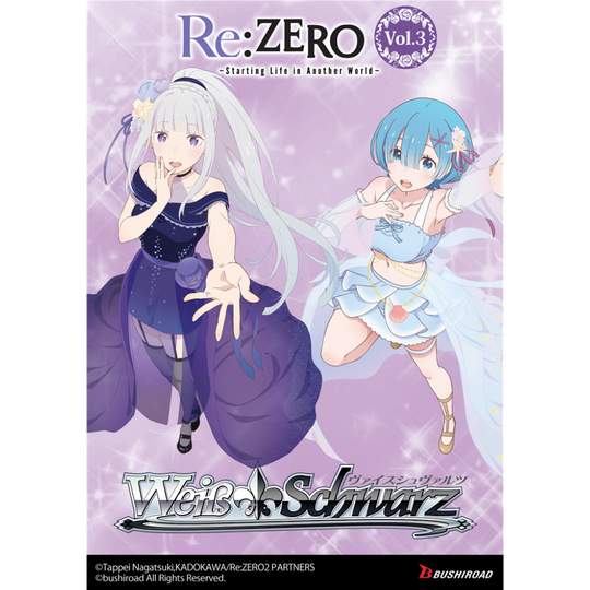 Weiß Schwarz - Re:Zero - Starting Life in Another World Vol. 3 - Display [ENG]