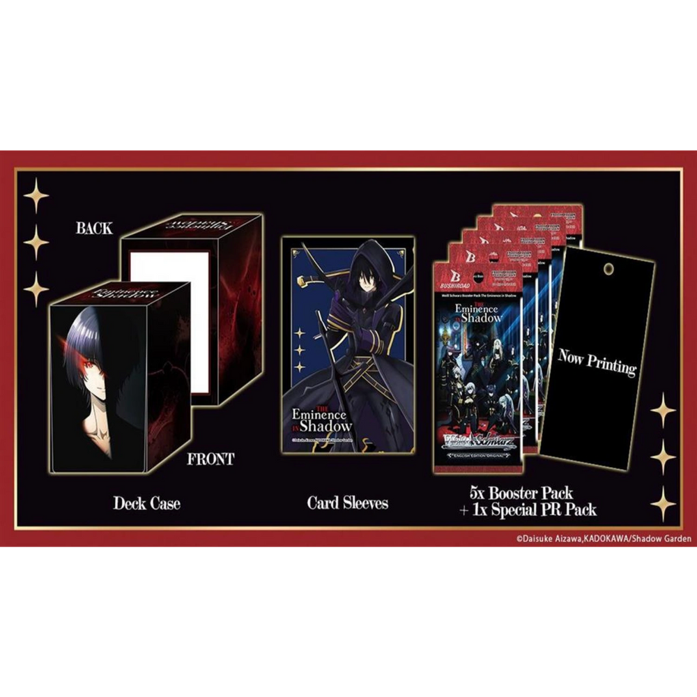 Weiß Schwarz - The Eminence in Shadow - Supply Set [ENG] (Vorbestellung - Release: 24.04.26)